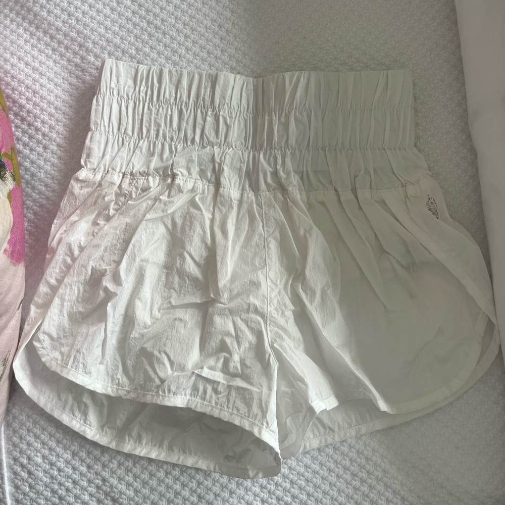 FP Movement White Way Home Shorts